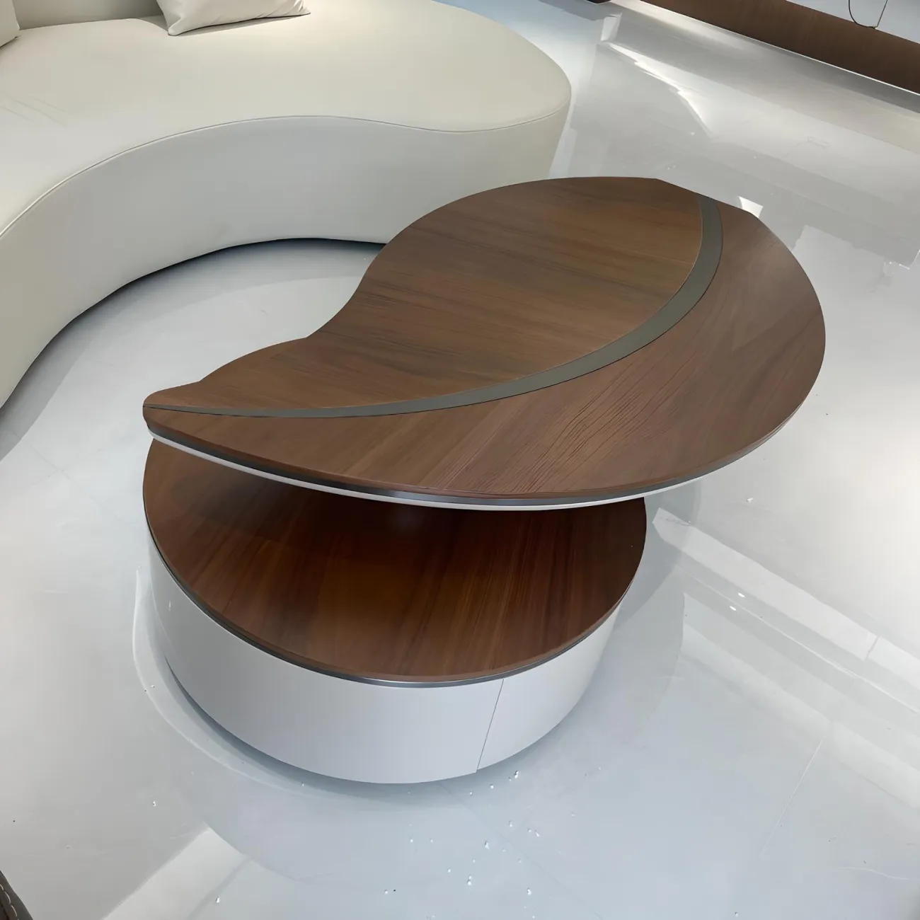 Деревянный журнальный столик Feng 37540-30 в современном стиле