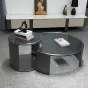 Стеклянный журнальный столик Feng 37544-30 в минималистичном стиле