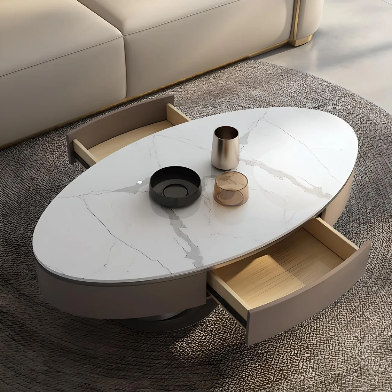 Современный журнальный столик Feng 37545-30 в минималистичном стиле Современный журнальный столик Feng 37545-30 в минималистичном стиле