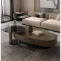 Дизайнерский журнальный столик Feng 37546-30 в слвременном стиле