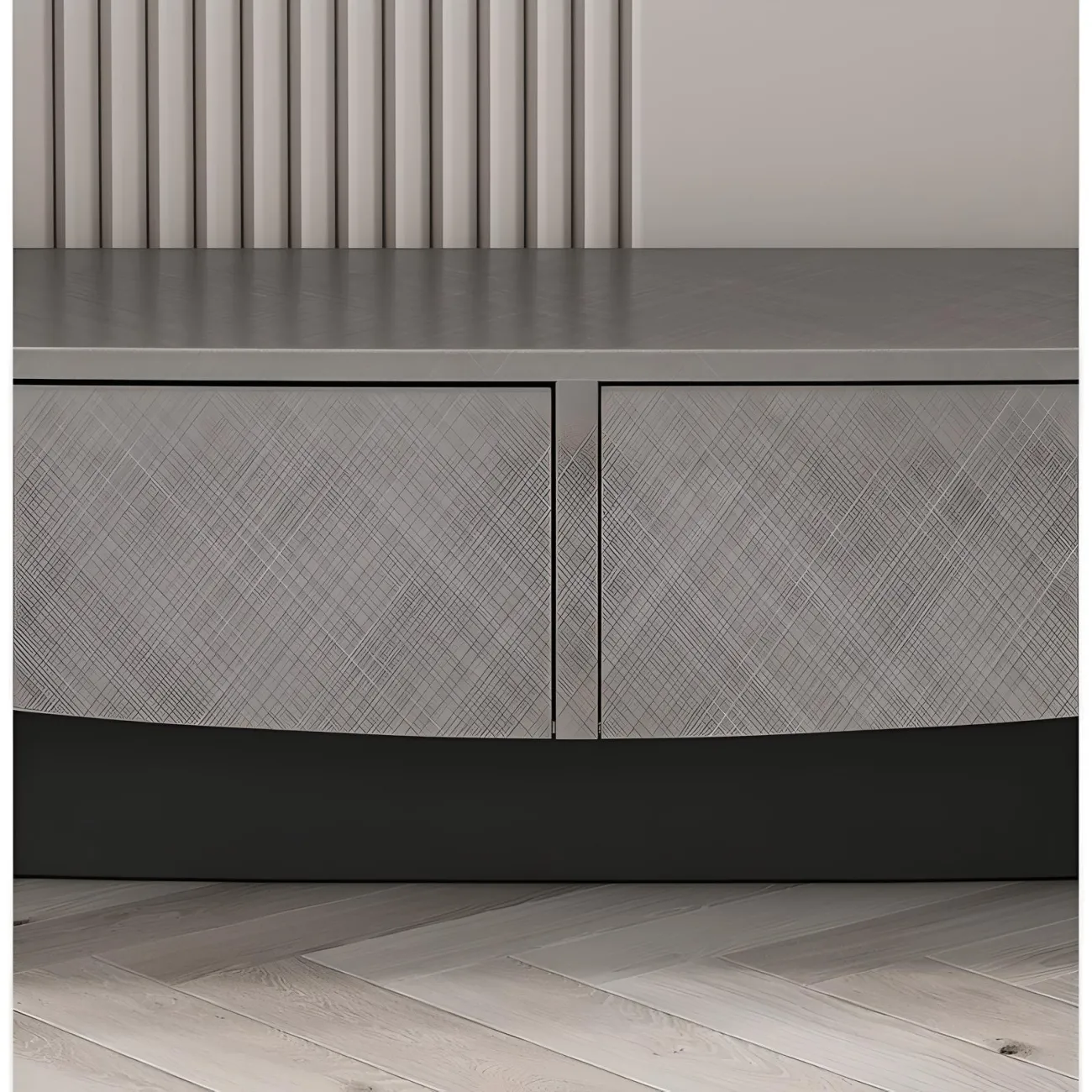 Плавающий телевизионный шкаф Feng 37547-30 в слвременном стиле