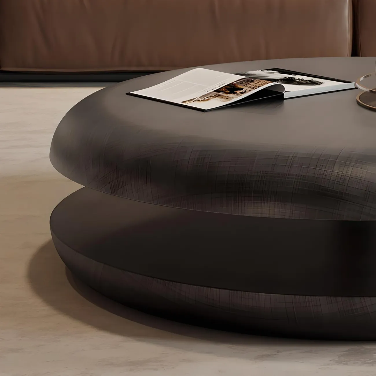 Вращающийся журнальный столик Feng 37554-30 в итальянском стиле