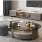 Комбинация из журнальных столиков и тумбы Feng 37555-30 в современном стиле 
