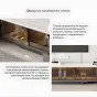 Комбинация из журнальных столиков и тумбы Feng 37555-30 в современном стиле 