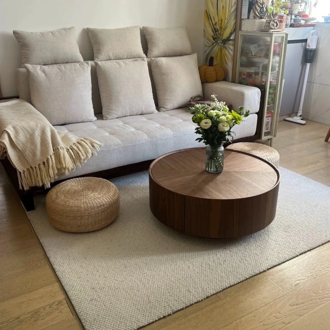 Минималистичный журнальный столик Feng 37557-30 в итальянском стиле 