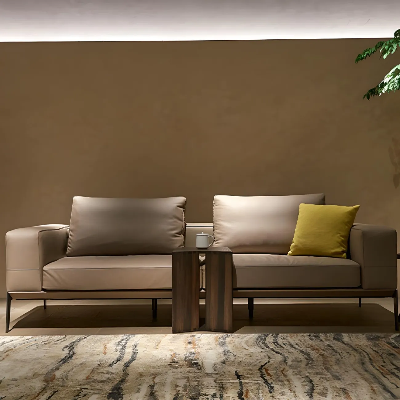 Кофейный столик Mizeo 37559-30 в минималистском стиле Кофейный столик Mizeo 37559-30 в минималистском стиле