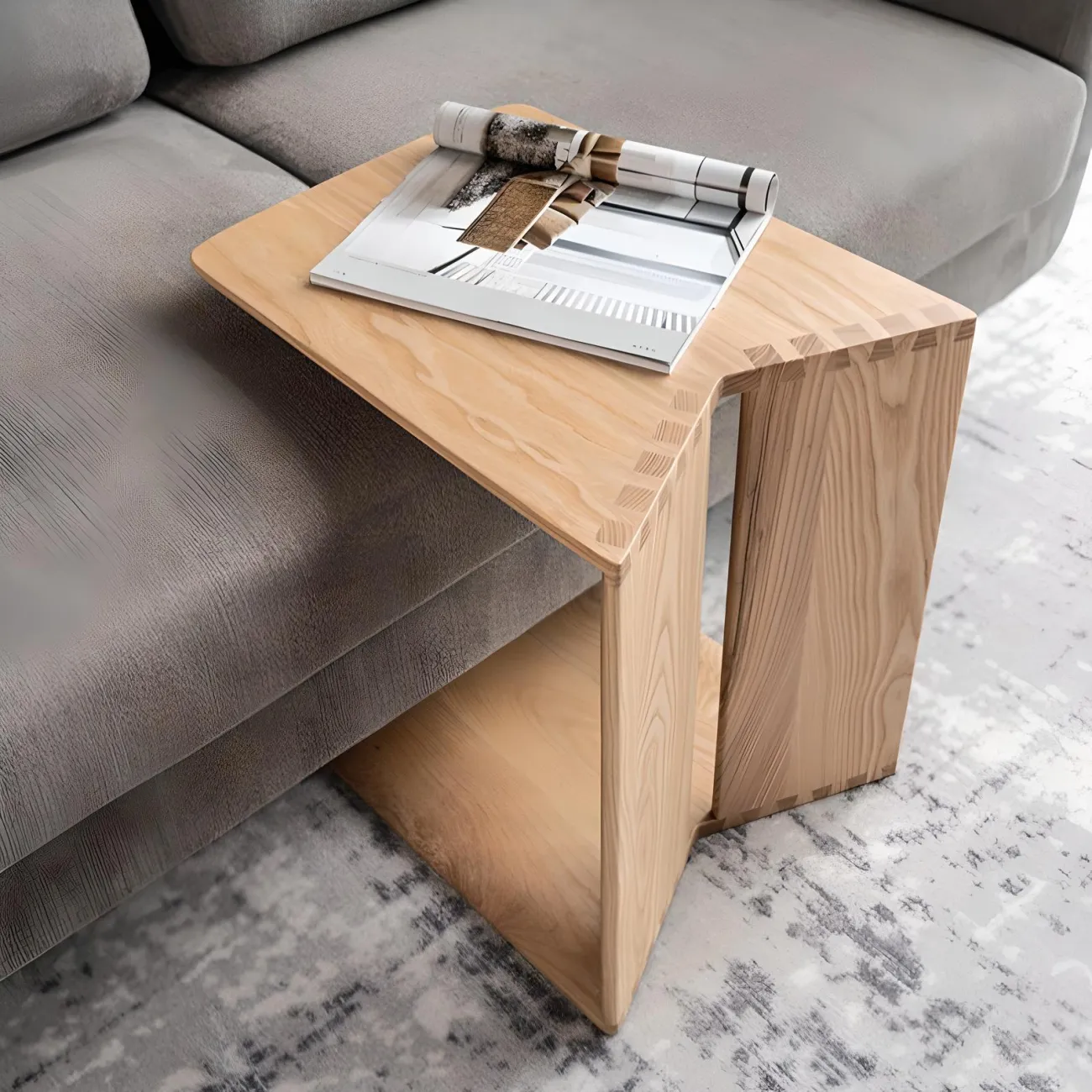 Кофейный столик Mizeo 37559-30 в минималистском стиле Кофейный столик Mizeo 37559-30 в минималистском стиле