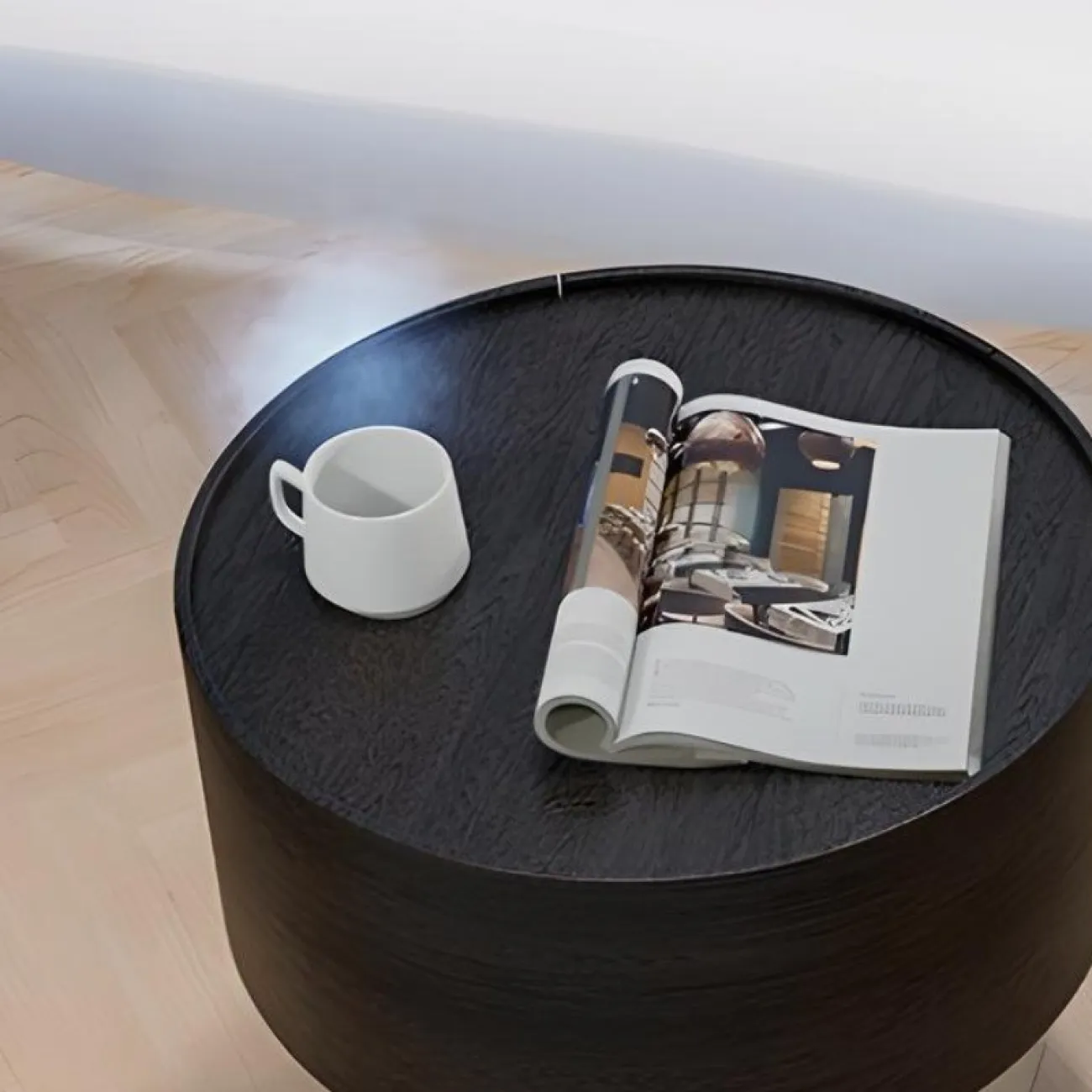 Минималистичная прикроватная тумба Mizeo 37563-30 в современном стиле