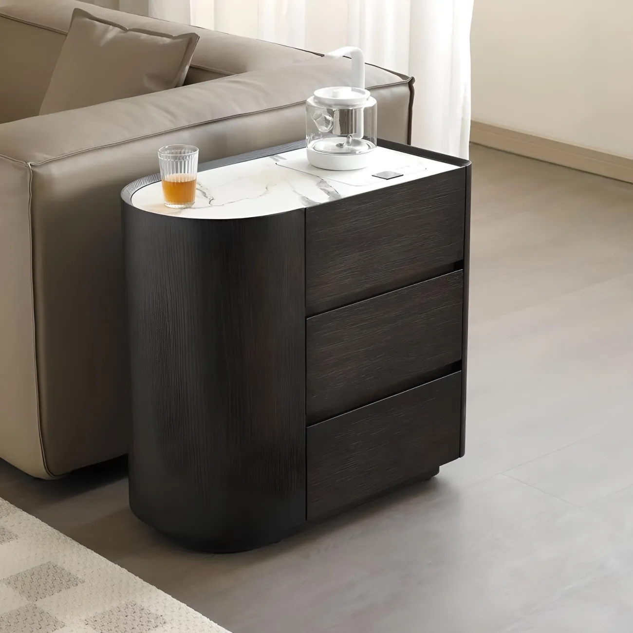 Современный чайный шкафчик Mizeo 37564-30 в современном стиле