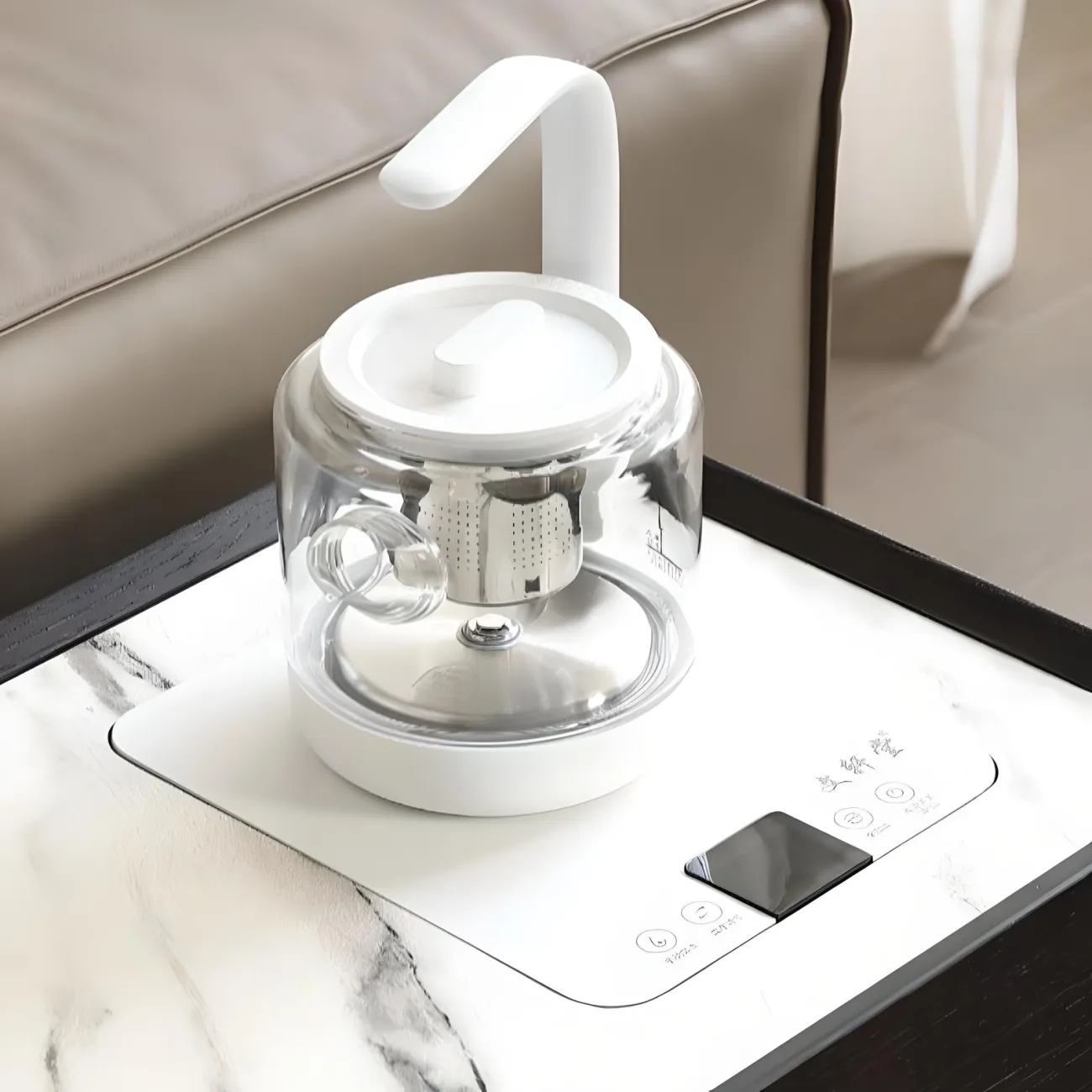 Современный чайный шкафчик Mizeo 37564-30 в современном стиле