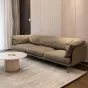 Итальянский кожаный диван Mizeo 37567-30 в минималистичном стиле