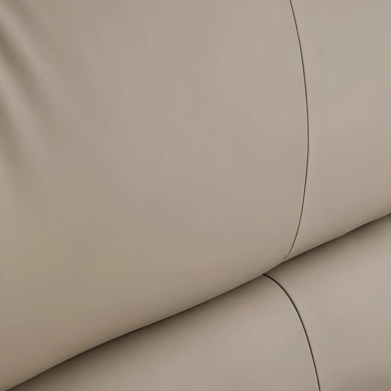 Итальянская кожаная кровать Mizeo 37573-30 в минималистичном стиле 