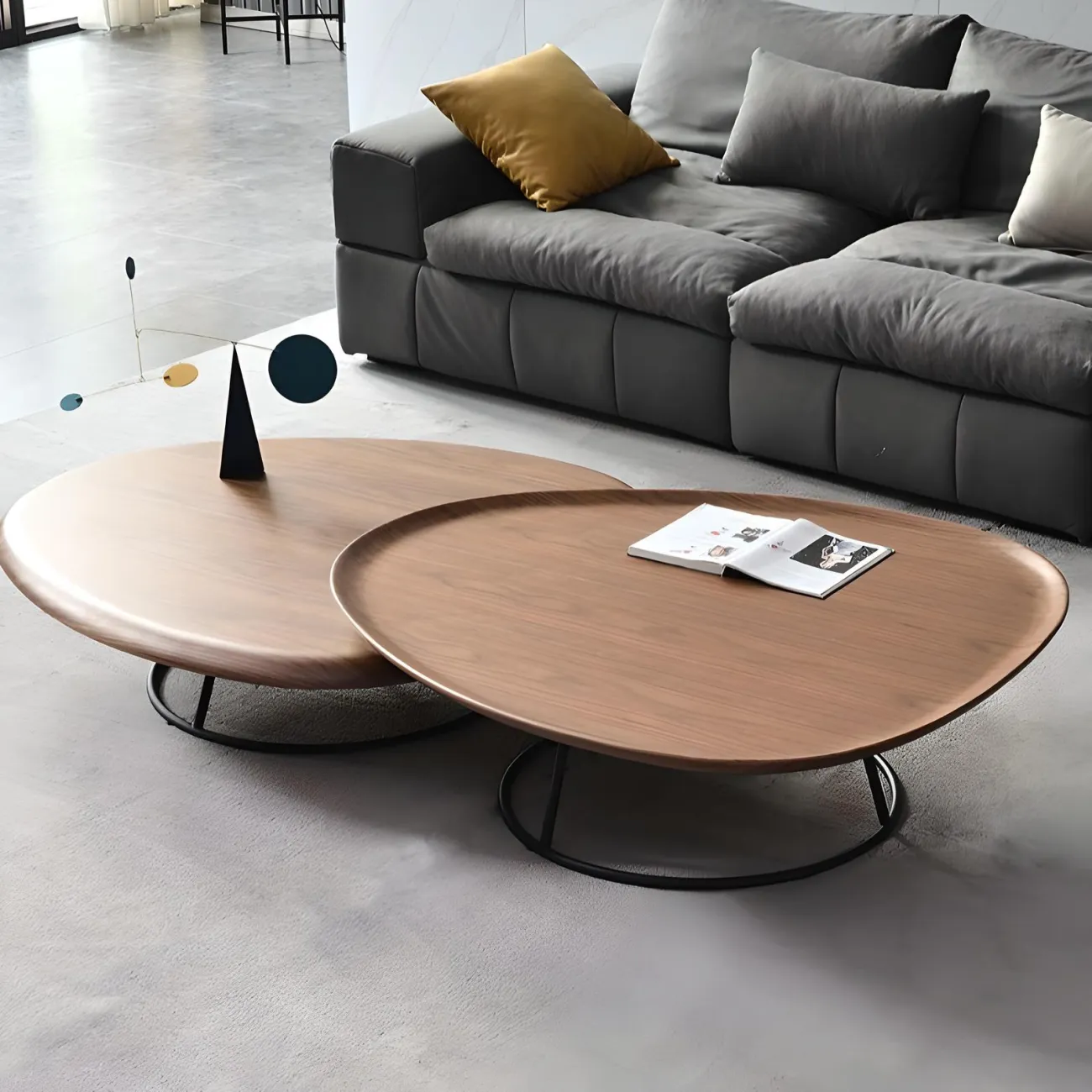 Роскошный журнальный столик Mizeo 37574-30 в скандинавском стиле Роскошный журнальный столик Mizeo 37574-30 в скандинавском стиле