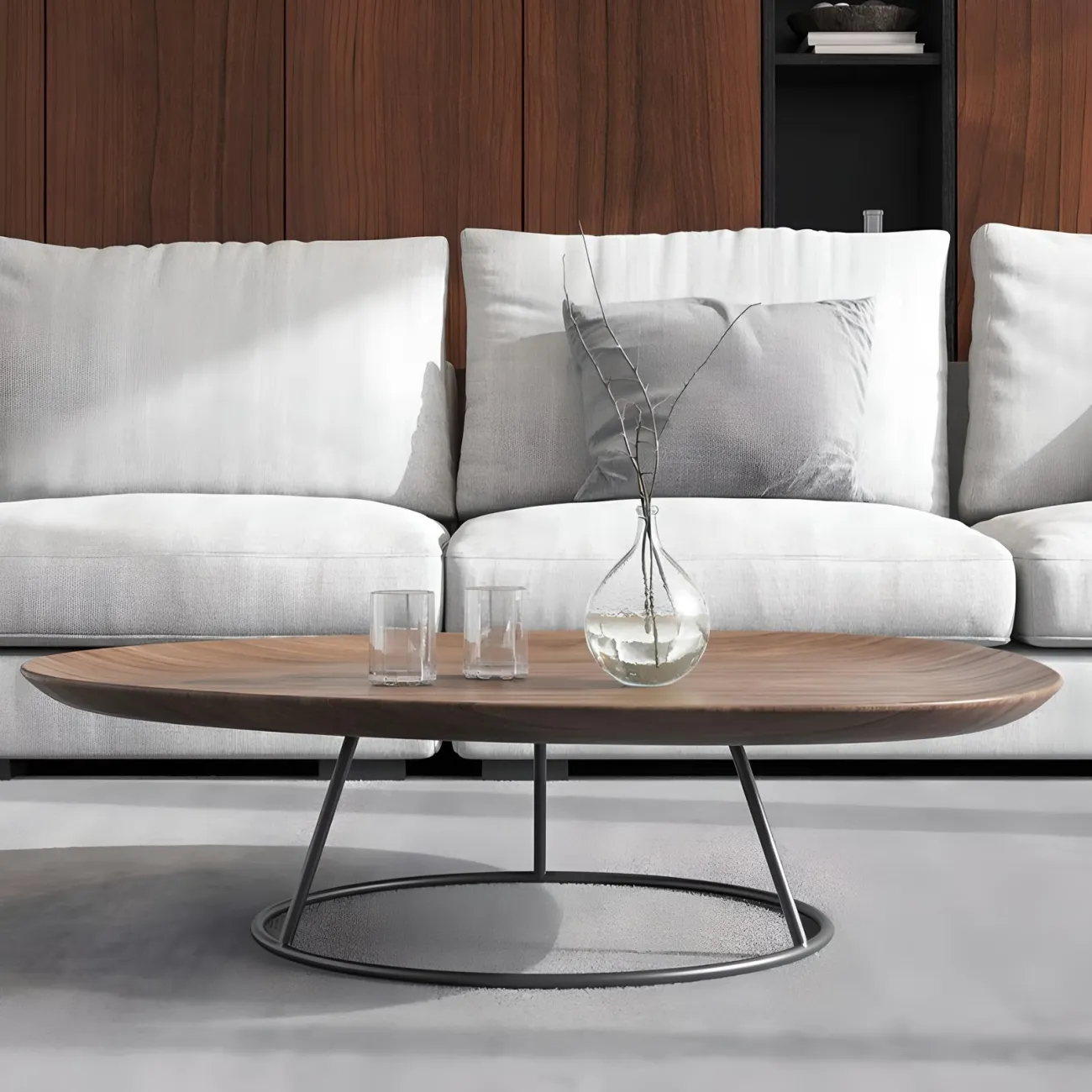 Роскошный журнальный столик Mizeo 37574-30 в скандинавском стиле Роскошный журнальный столик Mizeo 37574-30 в скандинавском стиле