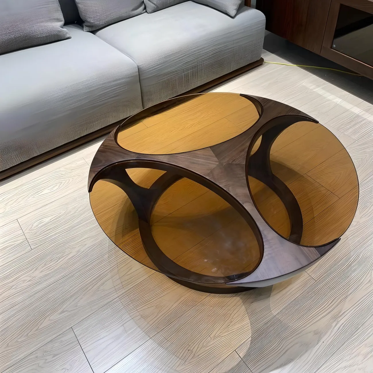 Журнальный столик Mizeo 37575-30 в скандинавско-японском минимализме