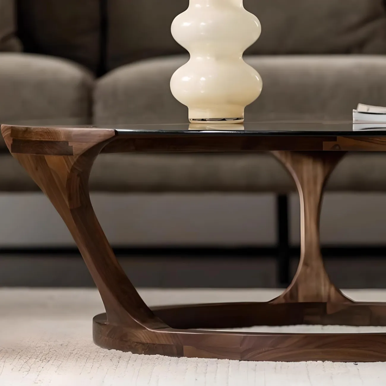 Журнальный столик Mizeo 37575-30 в скандинавско-японском минимализме