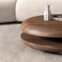 Круглый журнальный столик Mizeo 37576-30 в стиле минимализм