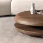 Круглый журнальный столик Mizeo 37576-30 в стиле минимализм