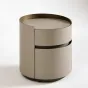Круглая прикроватная тумба AIJIAO 37585-30 в стиле минимализм