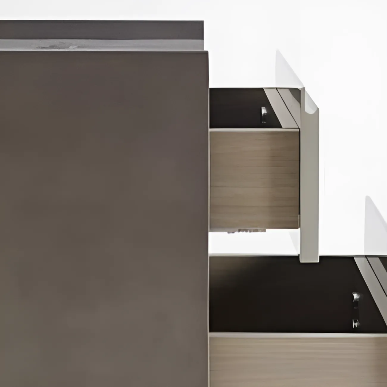 Современная прикроватная тумба AIJIAO 37587-30 в стиле итальянский минимализм Современная прикроватная тумба AIJIAO 37587-30 в стиле итальянский минимализм