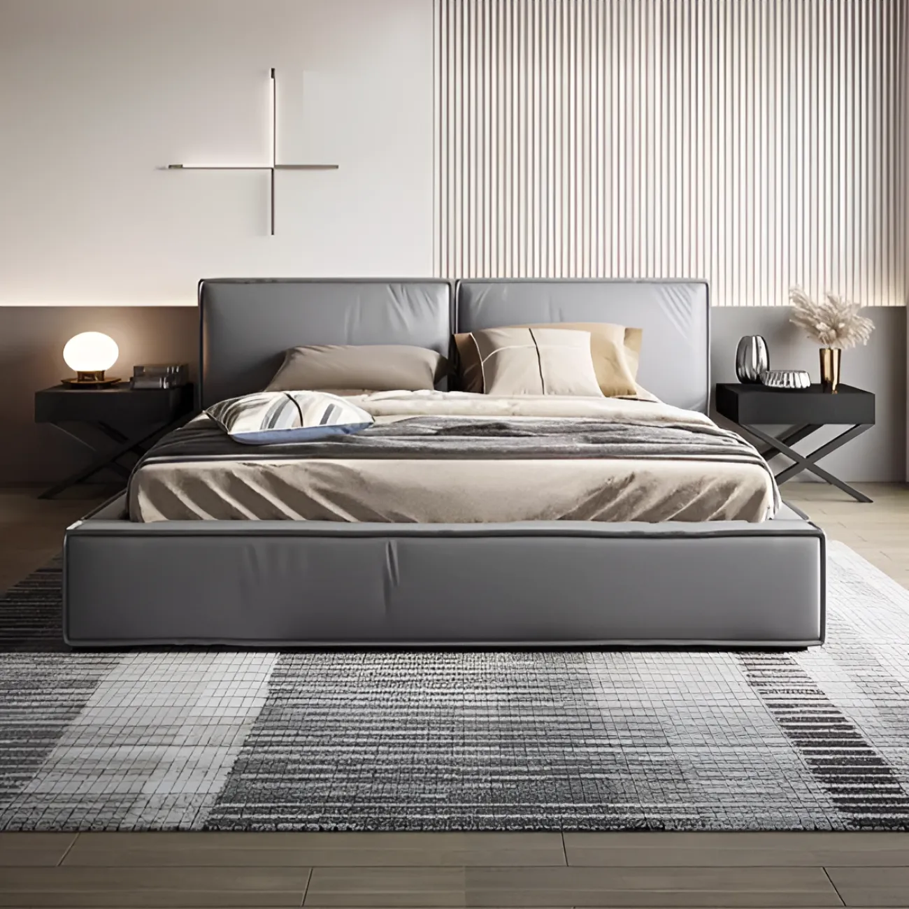 Прикроватная тумба AIJIAO 37593-30 в стиле скандинавский минимализм Прикроватная тумба AIJIAO 37593-30 в стиле скандинавский минимализм