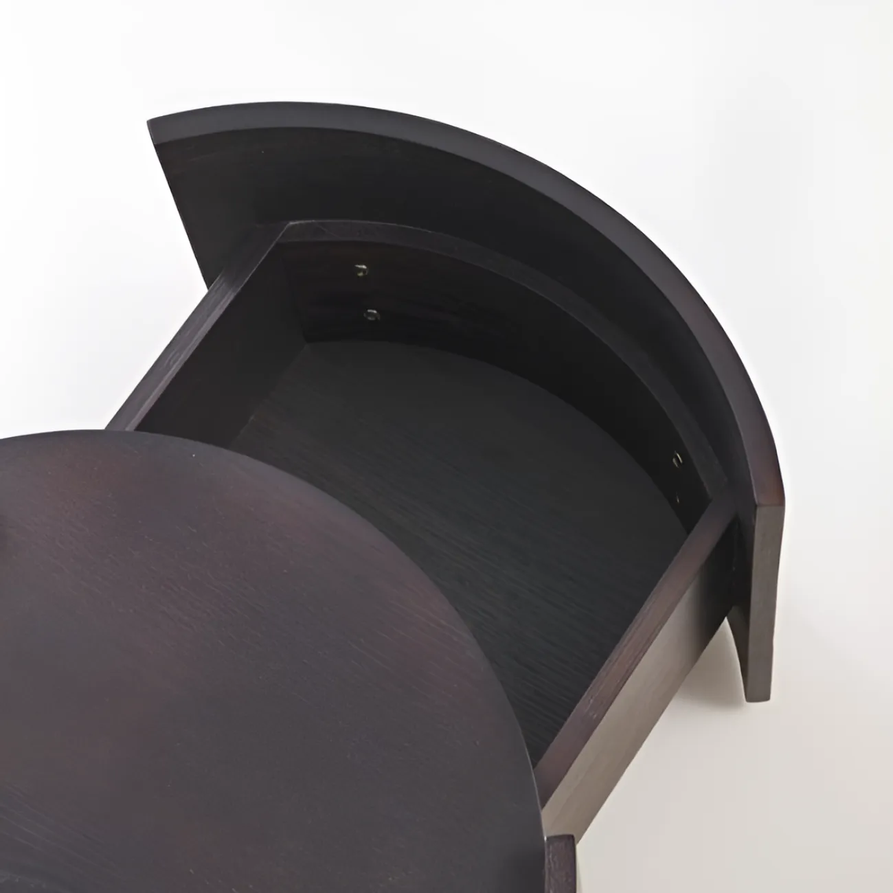 Круглая прикроватная тумба AIJIAO 37594-30 в современном стиле 