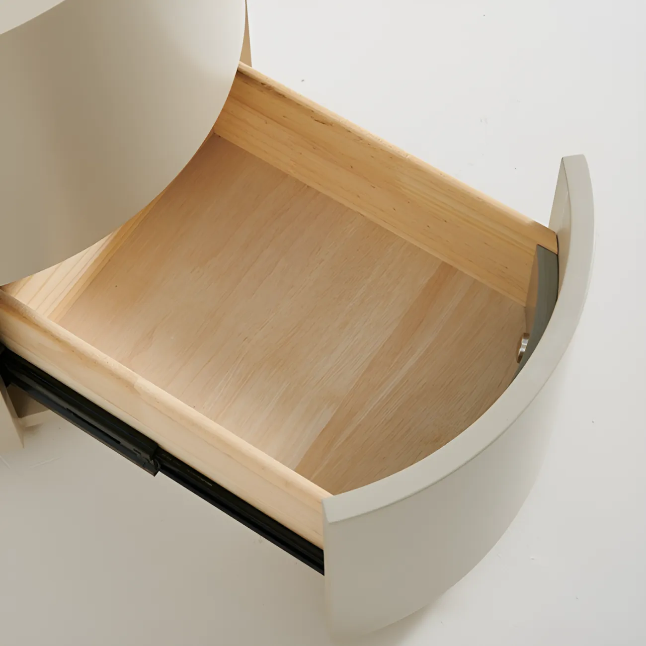 Круглая прикроватная тумба AIJIAO 37595-30 в современном стиле Круглая прикроватная тумба AIJIAO 37595-30 в современном стиле