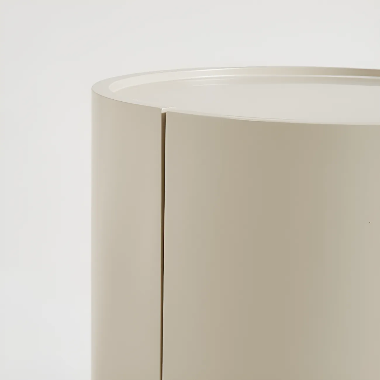 Круглая прикроватная тумба AIJIAO 37595-30 в современном стиле Круглая прикроватная тумба AIJIAO 37595-30 в современном стиле