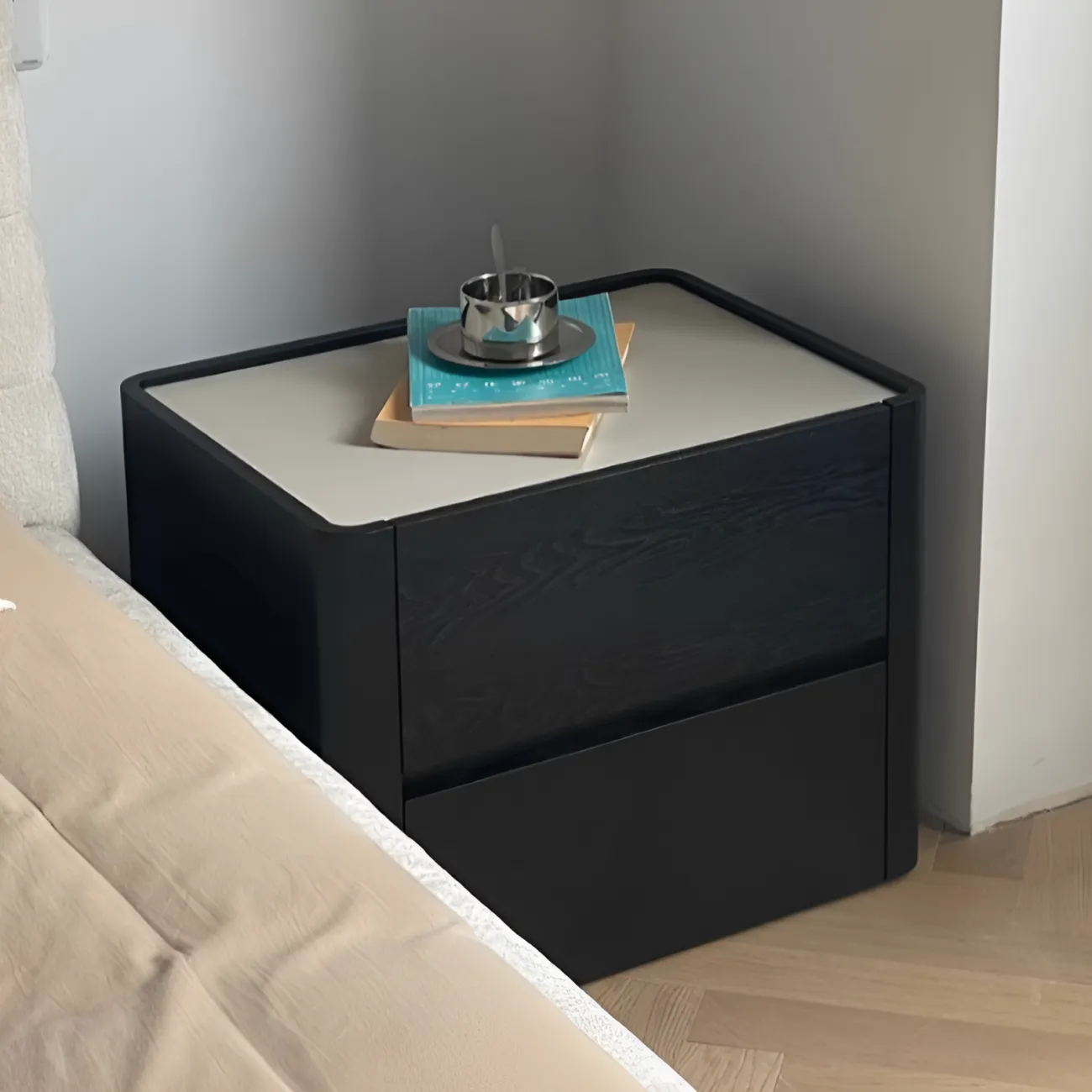 Современная прикроватная тумба AIJIAO 37608-30 в минималистическом стиле