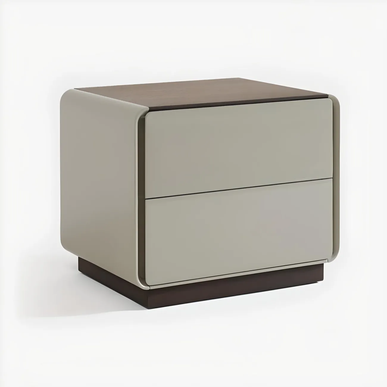 Итальянская прикроватная тумба AIJIAO 37609-30 в минималистическом стиле Итальянская прикроватная тумба AIJIAO 37609-30 в минималистическом стиле