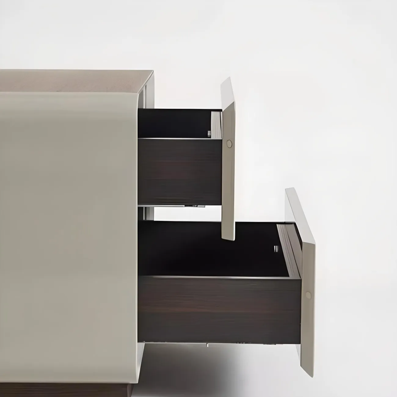 Итальянская прикроватная тумба AIJIAO 37609-30 в минималистическом стиле Итальянская прикроватная тумба AIJIAO 37609-30 в минималистическом стиле