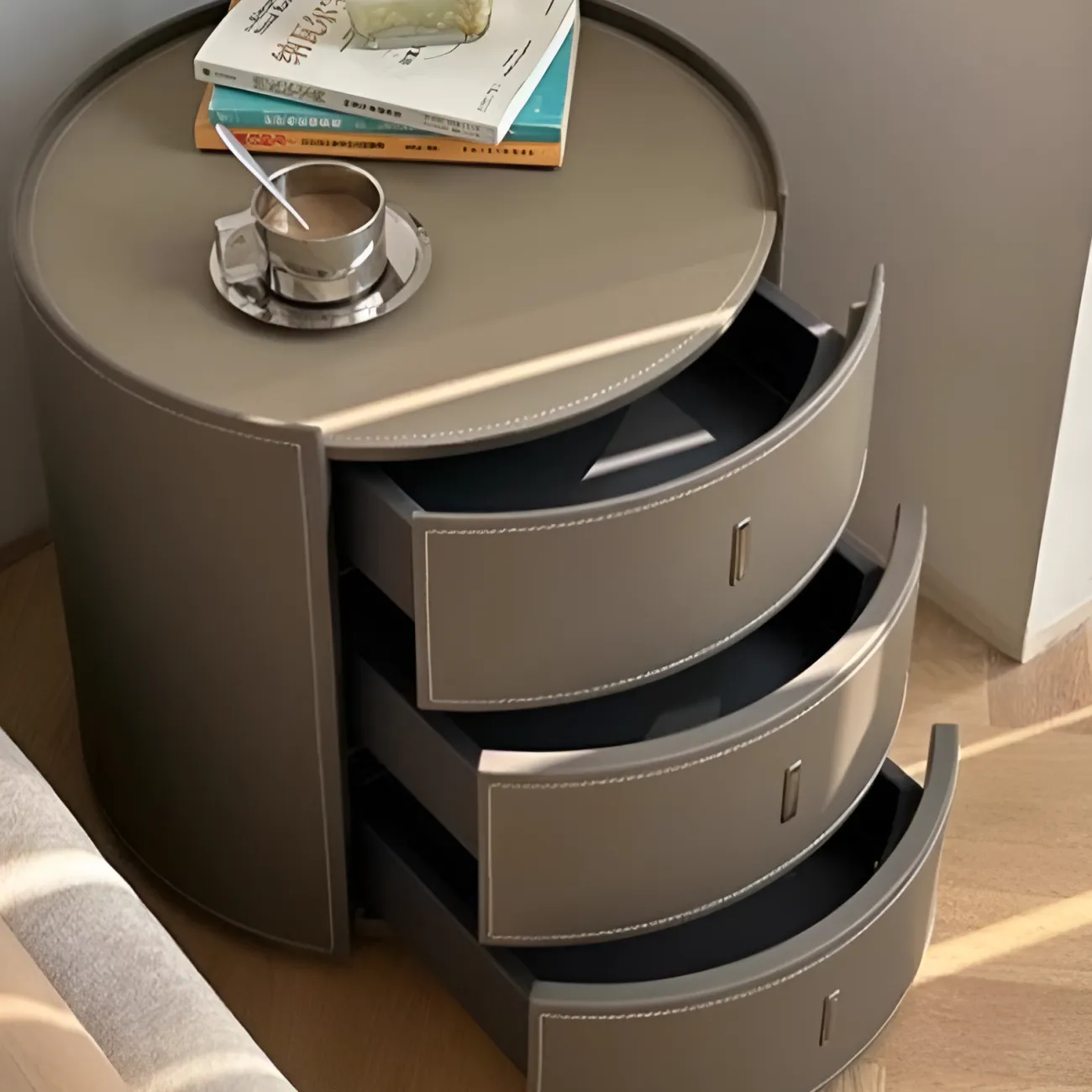 Высококачественная прикроватная тумба AIJIAO 37614-30 в современном стиле Высококачественная прикроватная тумба AIJIAO 37614-30 в современном стиле