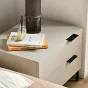 Современная прикроватная тумба AIJIAO 37619-30 в дизайнерском стиле