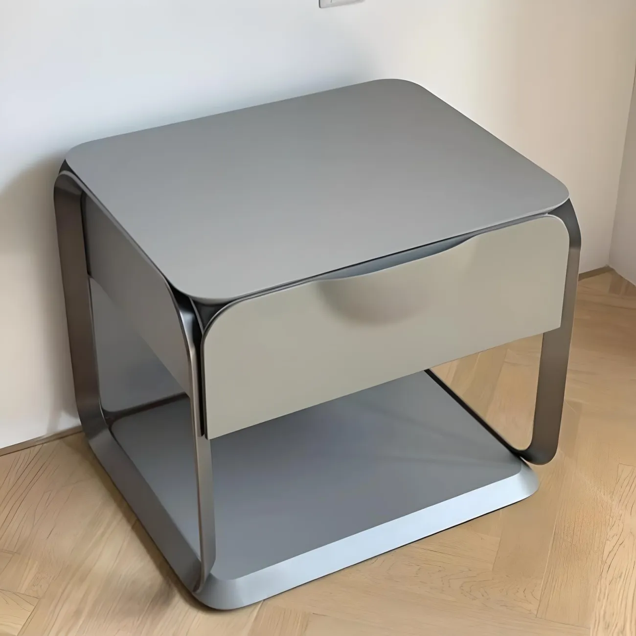 Высококлассная прикроватная тумба AIJIAO 37625-30 в промышленном стиле