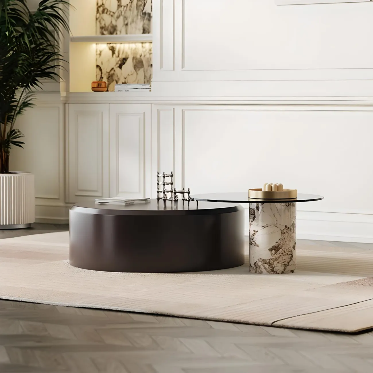 Минималистичный журнальный столик Mufandi 37642-30 в современном стиле