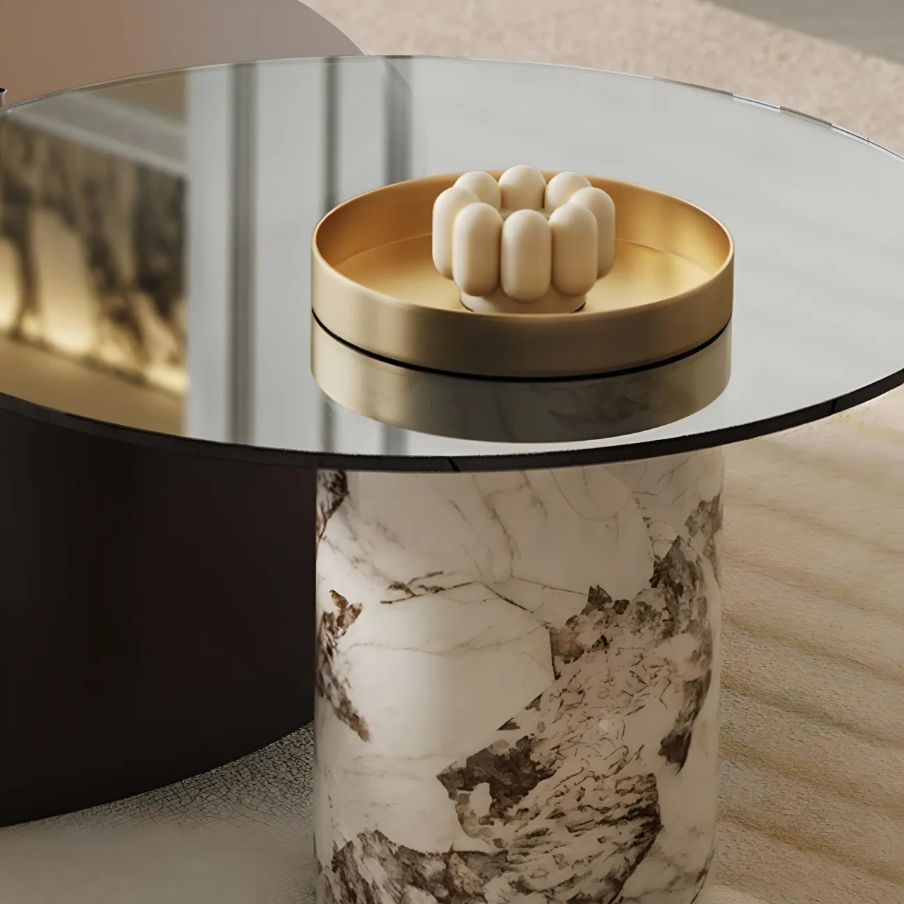 Минималистичный журнальный столик Mufandi 37642-30 в современном стиле