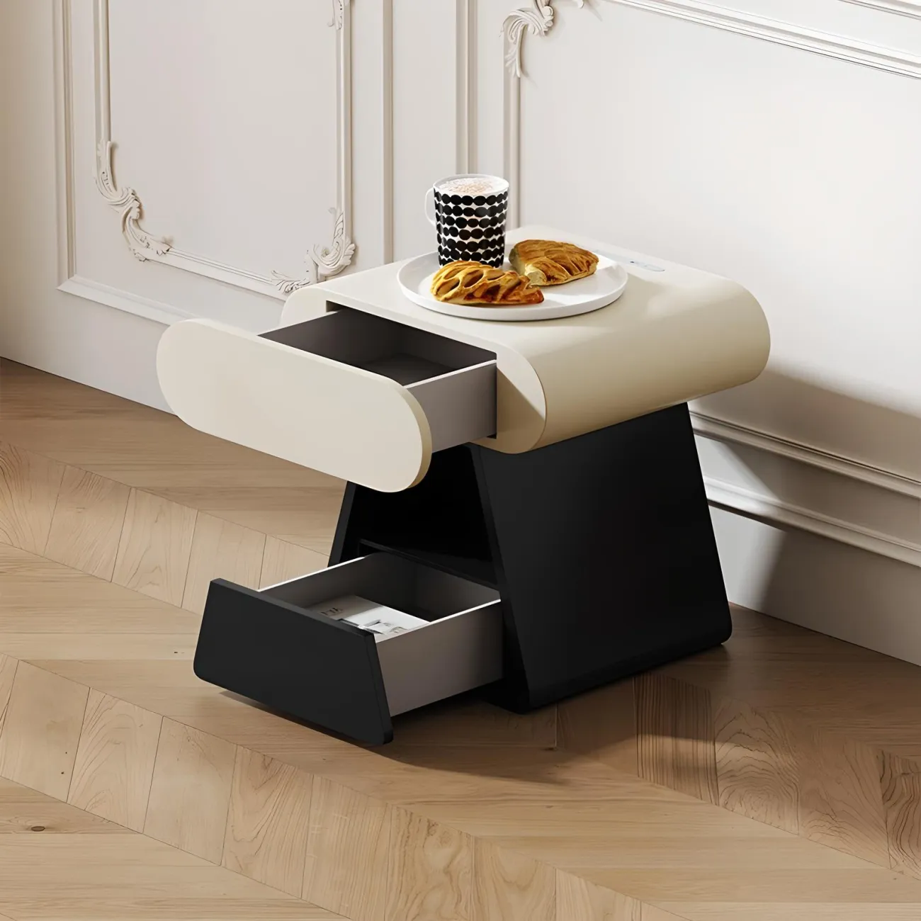 Прикроватная тумба Mufandi 37646-30 в современном стиле 