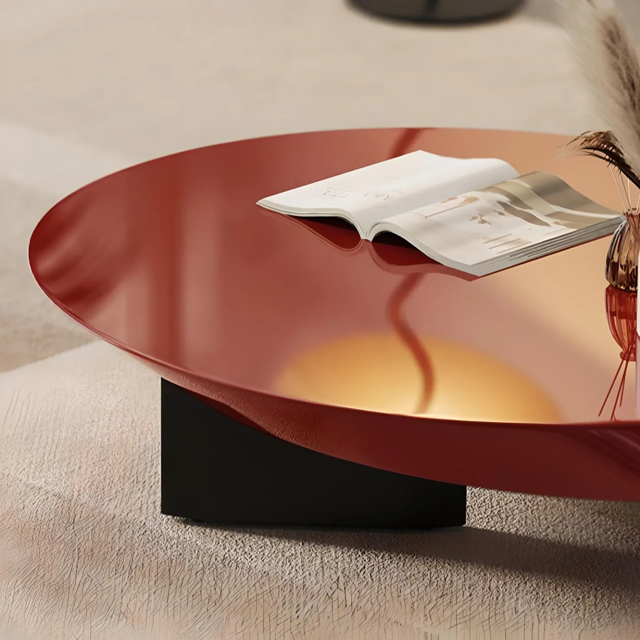 Креативный журнальный столик Mufandi 37650-30 в современном стиле Креативный журнальный столик Mufandi 37650-30 в современном стиле