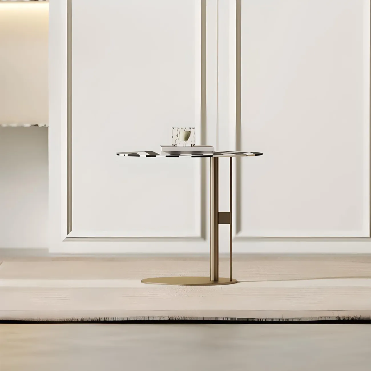 Прикроватный журнальный столик Mufandi 37652-30 в современном стиле Прикроватный журнальный столик Mufandi 37652-30 в современном стиле