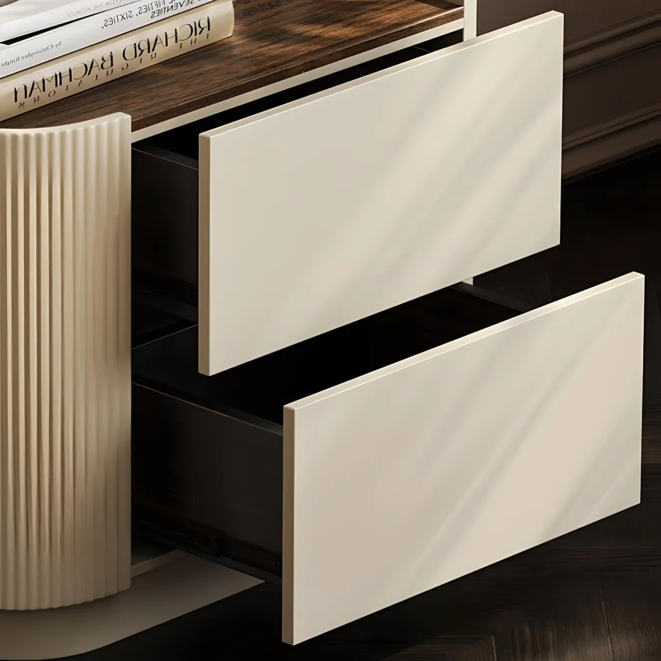 Прикроватная тумба Mufandi 37653-30 в минималистичном стиле 