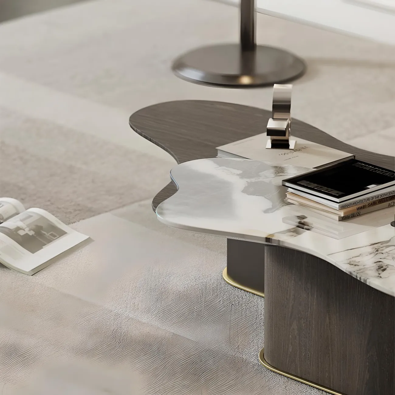 Журнальный столик Mufandi 37655-30 в современном стиле 