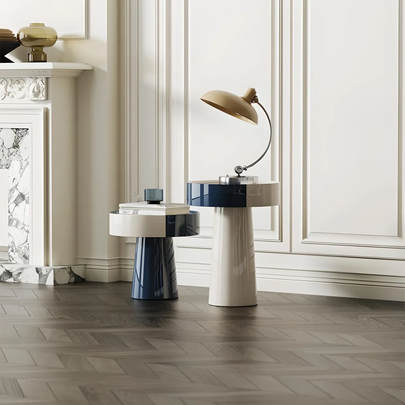 Современная прикроватная тумба Mufandi 37656-30 в современном стиле Современная прикроватная тумба Mufandi 37656-30 в современном стиле