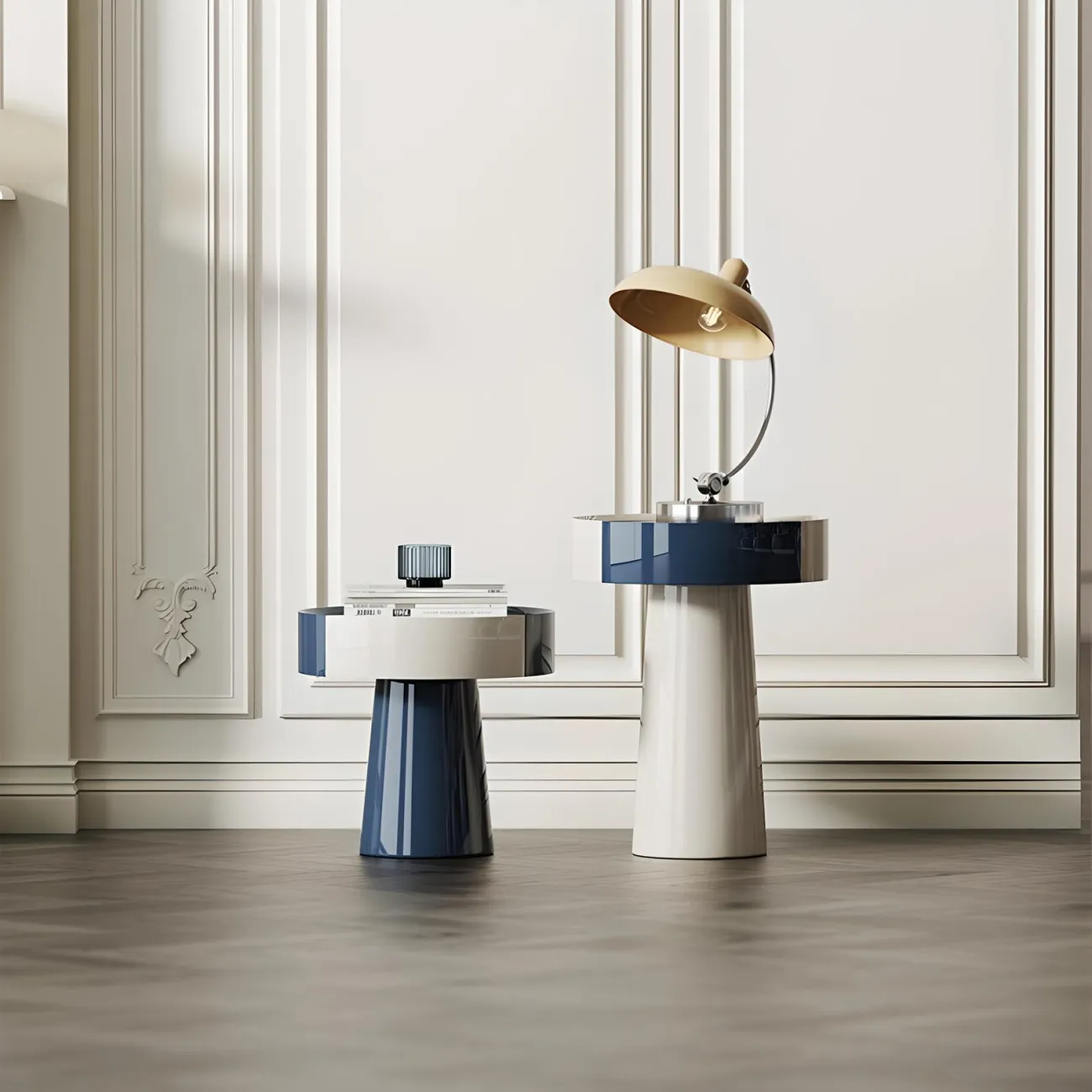 Современная прикроватная тумба Mufandi 37656-30 в современном стиле Современная прикроватная тумба Mufandi 37656-30 в современном стиле