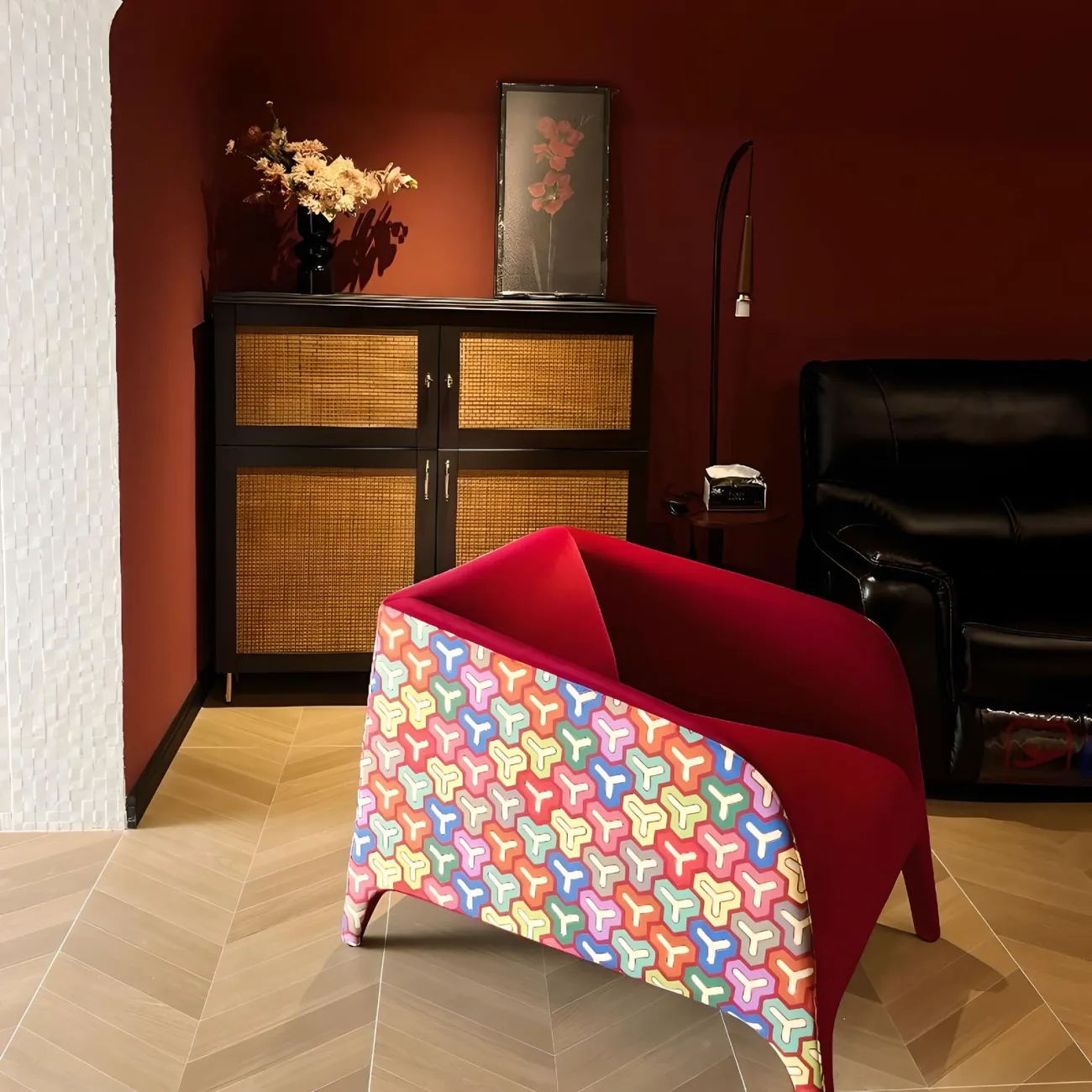 Современное кресло Mufandi 37658-30 в дизайнерском стиле