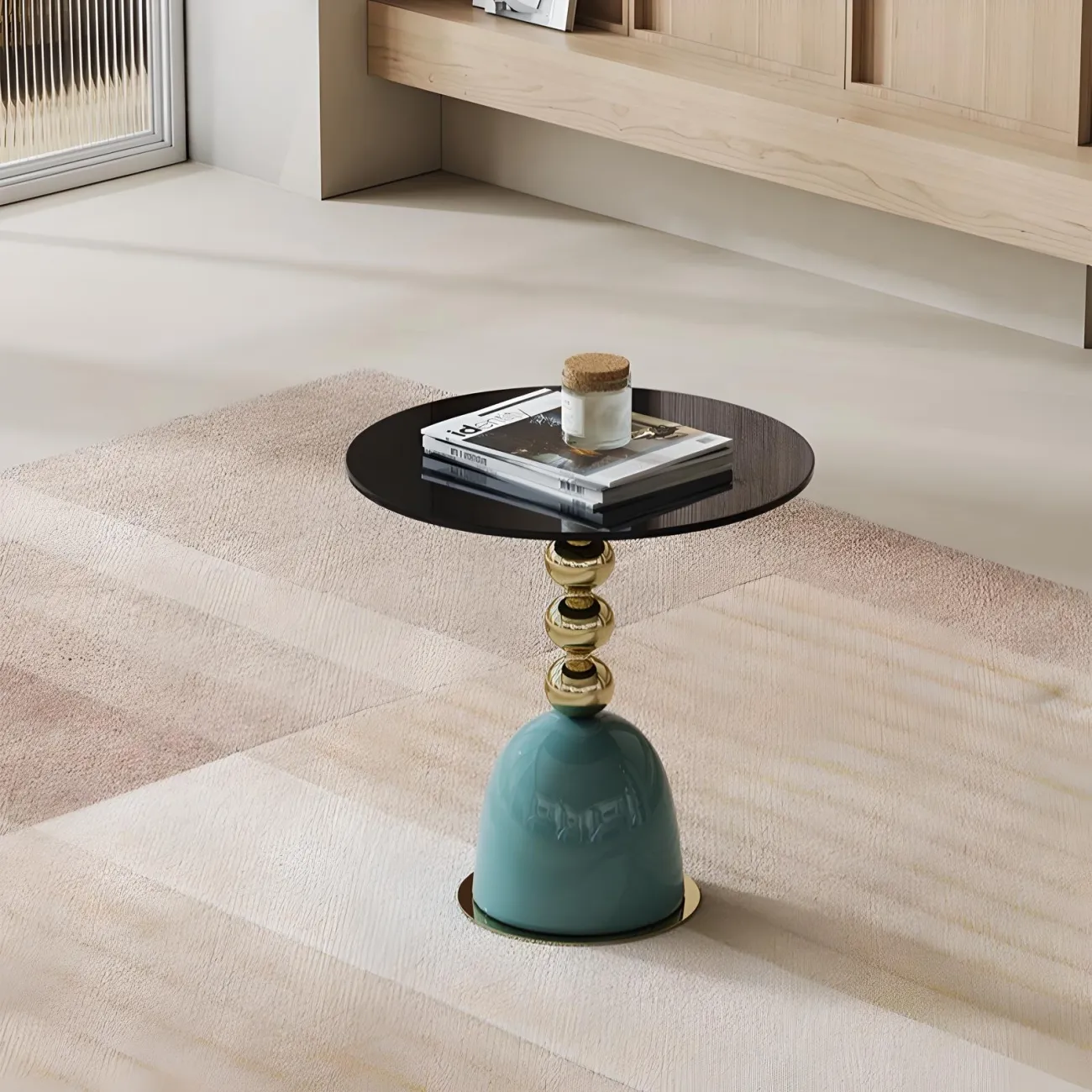 Прикроватный журнальный столик Mufandi 37659-30 в современном стиле Прикроватный журнальный столик Mufandi 37659-30 в современном стиле