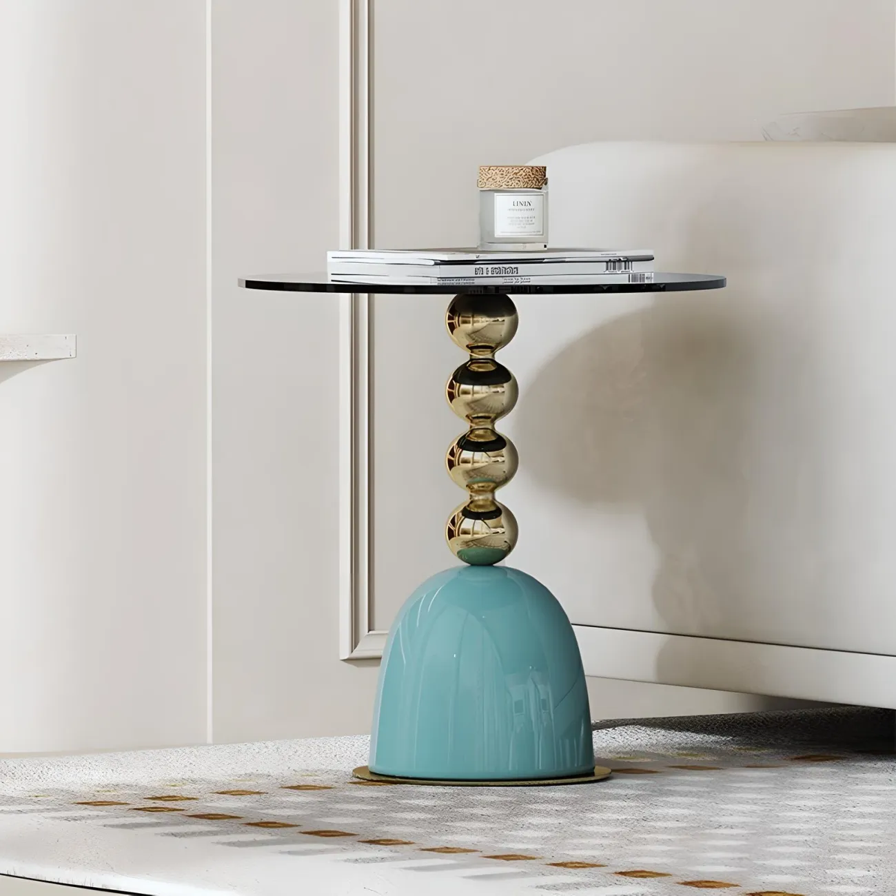 Прикроватный журнальный столик Mufandi 37659-30 в современном стиле Прикроватный журнальный столик Mufandi 37659-30 в современном стиле