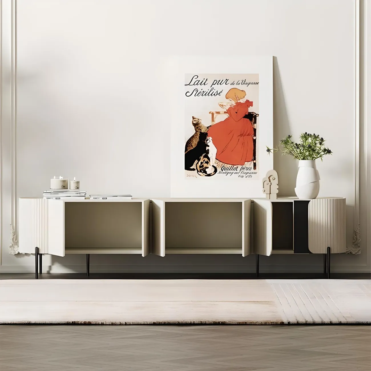 Минималистский ТВ-комод Mufandi 37660-30 в современном стиле Минималистский ТВ-комод Mufandi 37660-30 в современном стиле