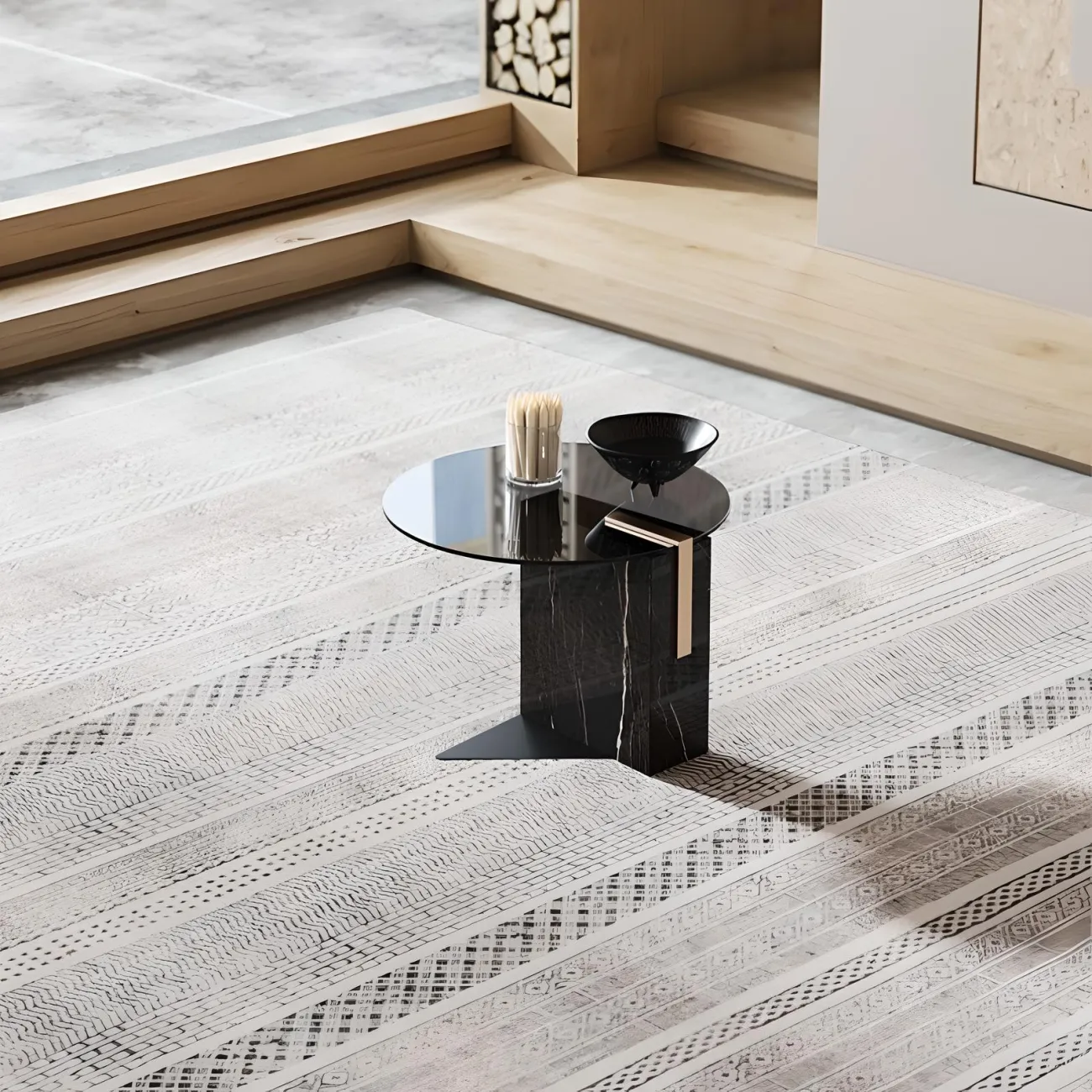 Журнальный столик Mufandi 37661-30 в минималистичном стиле 