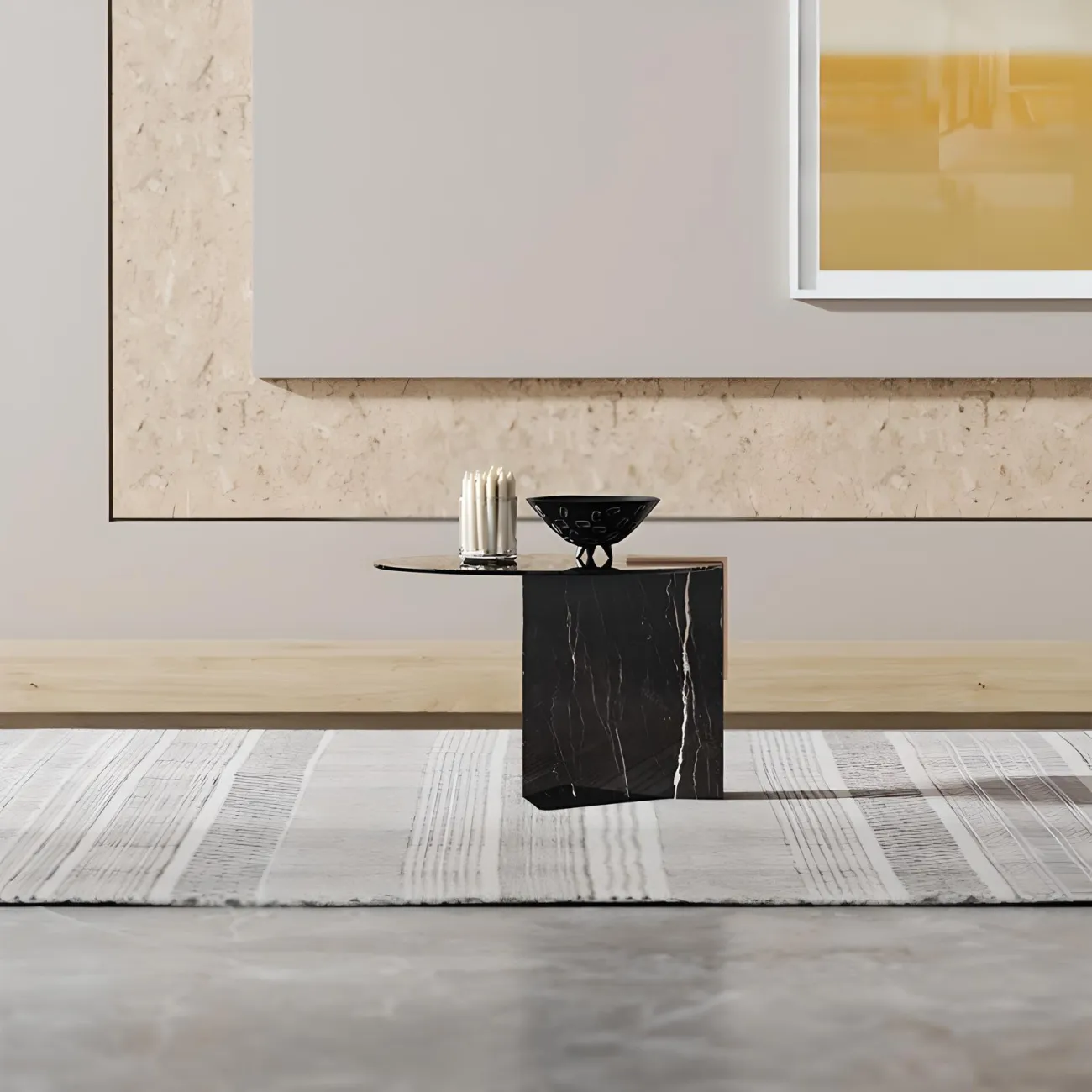 Журнальный столик Mufandi 37661-30 в минималистичном стиле 