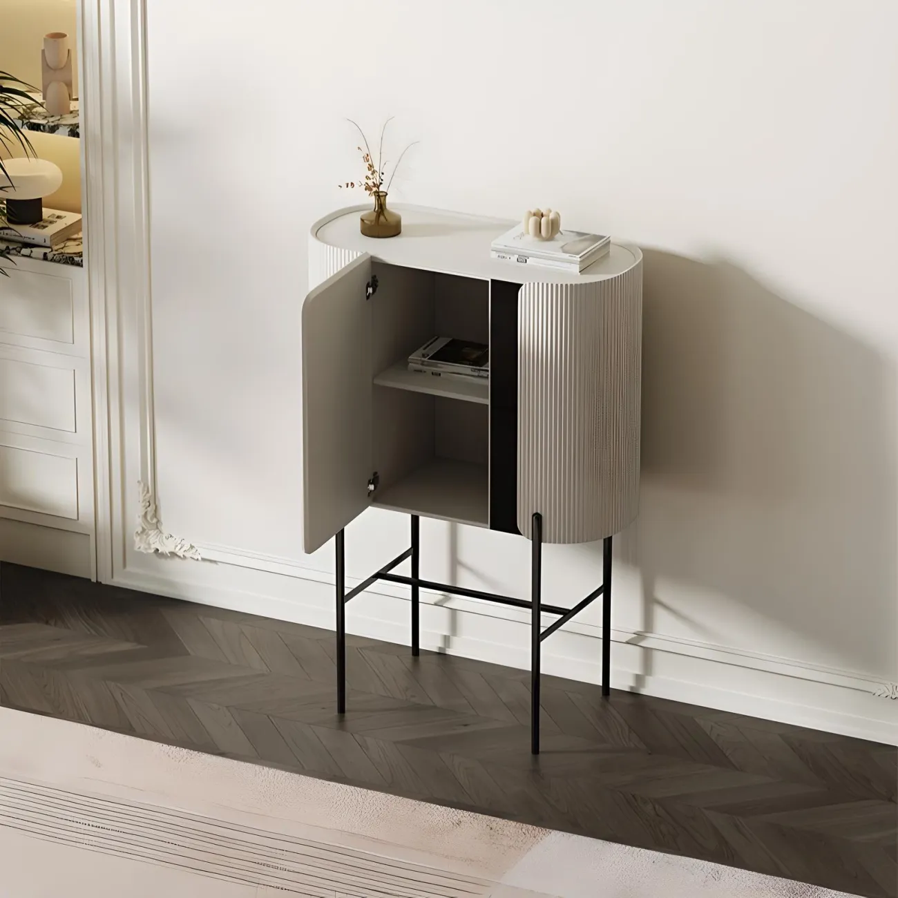 Современный шкаф Mufandi 37662-30 в минималистичном стиле 